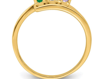 14k Yellow Gold Rings Style XMR16 - Classique Jewelry Inc.
