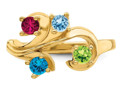 14K gold mother ring, another view