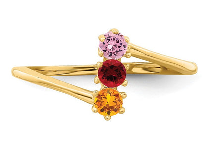 14K gold mother ring, another view