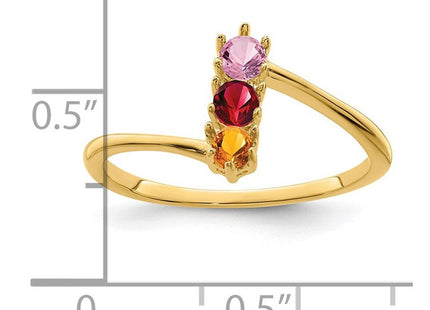 14K gold mother ring, further view