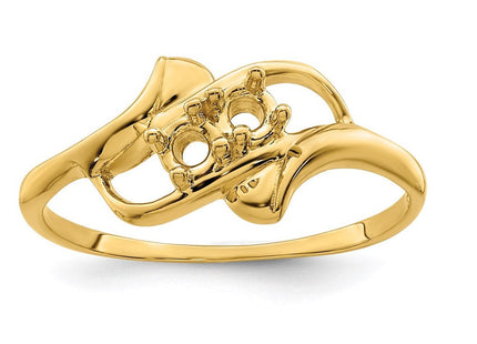 14K gold mother ring, additional view