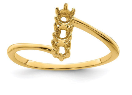 14K gold mother ring, additional view