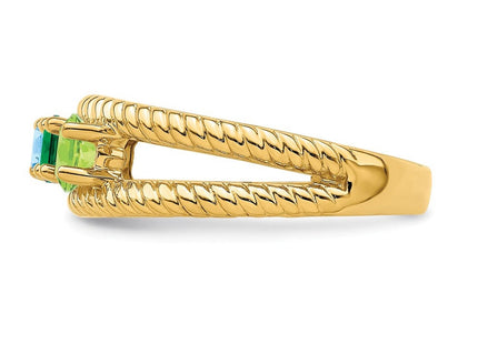 14k Yellow Gold Rings Style XMR8 - Classique Jewelry Inc.