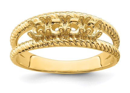 14k Yellow Gold Rings Style XMR8 - Classique Jewelry Inc.