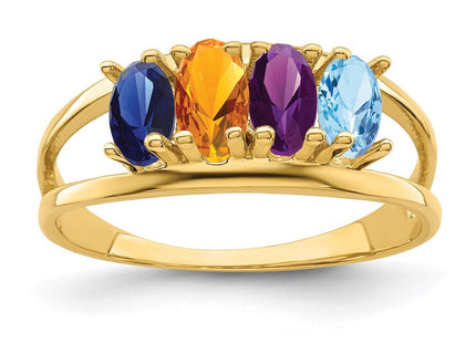 14k Yellow Gold Rings Style XMR2 - Classique Jewelry Inc.
