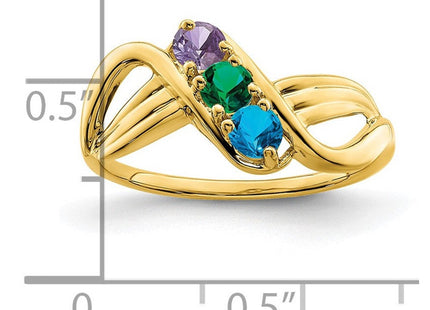 14k Yellow Gold Rings Style XMR12 - Classique Jewelry Inc.