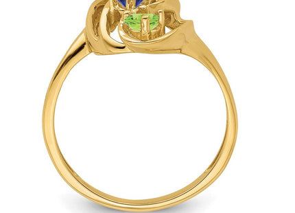 14K gold mother ring, another view