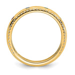 14K 4 Genuine Birthstone and Diamond Mother's Ring view