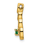 14K 1 Genuine Stone Family Pendant view