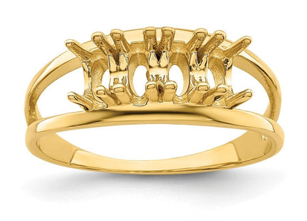 14k Yellow Gold Rings Style XMR2 - Classique Jewelry Inc.