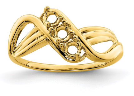 14k Yellow Gold Rings Style XMR12 - Classique Jewelry Inc.