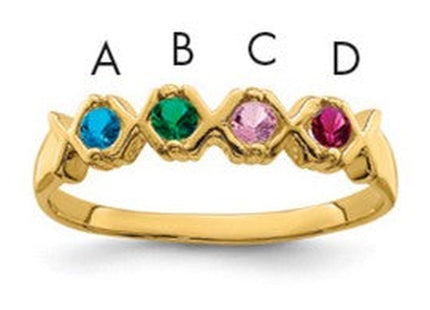 14k Yellow Gold Rings Style XMR17 - Classique Jewelry Inc.