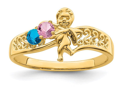 14k Yellow Gold Rings Style XMR18 - Classique Jewelry Inc.