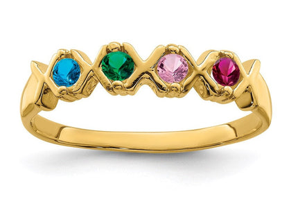 14k Yellow Gold Rings Style XMR17 - Classique Jewelry Inc.