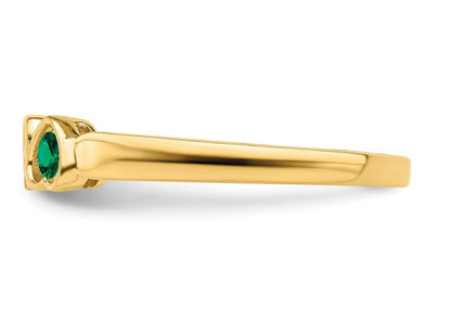 14k Yellow Gold Rings Style XMR85 - Classique Jewelry Inc.
