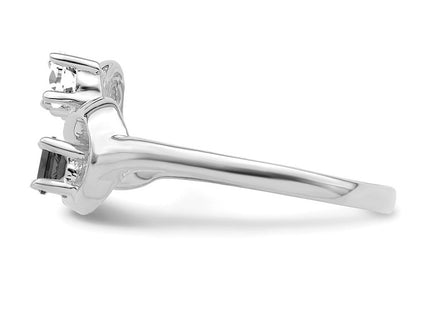 14k White Gold Rings Style XMR4 - Classique Jewelry Inc.