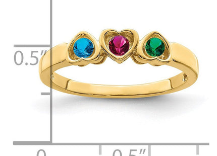 14k Yellow Gold Rings Style XMR85 - Classique Jewelry Inc.