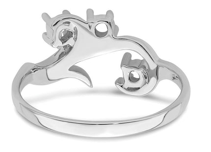 14k White Gold Rings Style XMR4 - Classique Jewelry Inc.