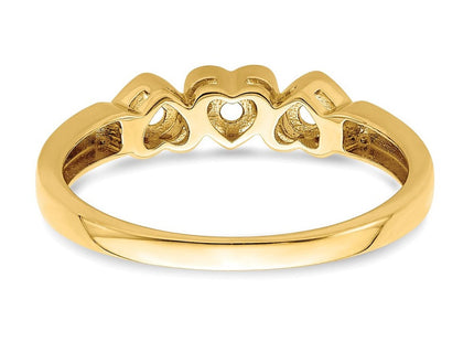 14k Yellow Gold Rings Style XMR85 - Classique Jewelry Inc.