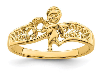 14k Yellow Gold Rings Style XMR18 - Classique Jewelry Inc.