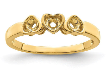14k Yellow Gold Rings Style XMR85 - Classique Jewelry Inc.