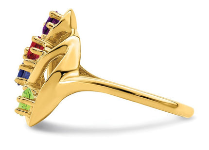 14K gold mother ring, further view