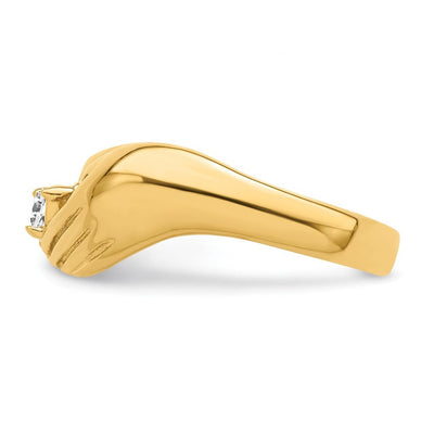 14K 1 Genuine Stone Family Ring