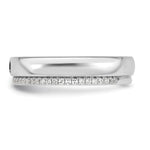 14K White Gold 1 Genuine Birthstone and Diamond Mother's Ring view