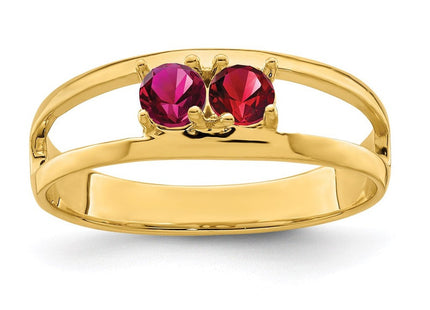 14k Yellow Gold Rings Style XMR7 - Classique Jewelry Inc.