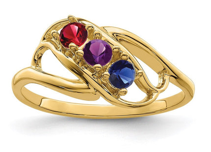 14k Yellow Gold Rings Style XMR1 - Classique Jewelry Inc.