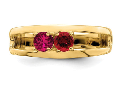 14k Yellow Gold Rings Style XMR7 - Classique Jewelry Inc.