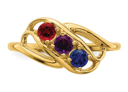 14k Yellow Gold Rings Style XMR1 - Classique Jewelry Inc.