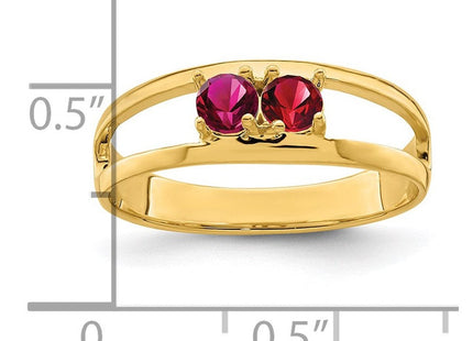 14k Yellow Gold Rings Style XMR7 - Classique Jewelry Inc.