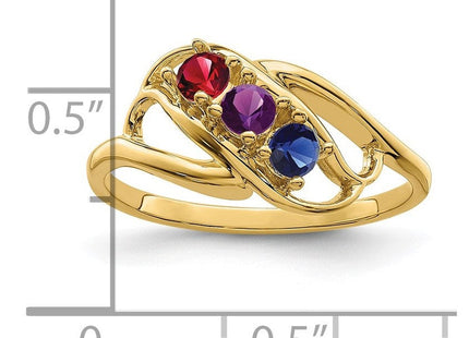 14k Yellow Gold Rings Style XMR1 - Classique Jewelry Inc.