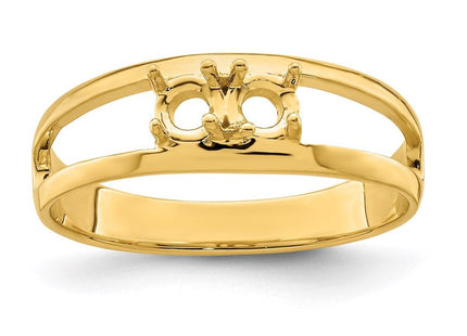 14k Yellow Gold Rings Style XMR7 - Classique Jewelry Inc.