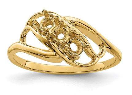 14k Yellow Gold Rings Style XMR1 - Classique Jewelry Inc.