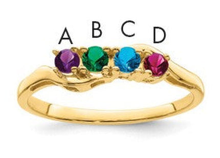 14k Yellow Gold Rings Style XMR86 - Classique Jewelry Inc.
