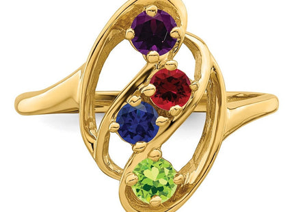 14K gold mother ring, additional view