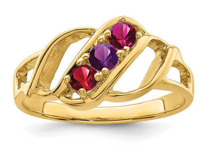 14k Yellow Gold Rings Style XMR5 - Classique Jewelry Inc.