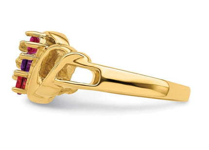 14k Yellow Gold Rings Style XMR5 - Classique Jewelry Inc.