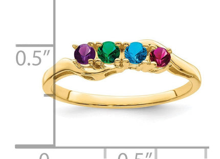 14k Yellow Gold Rings Style XMR86 - Classique Jewelry Inc.
