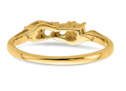 14k Yellow Gold Rings Style XMR86 - Classique Jewelry Inc.