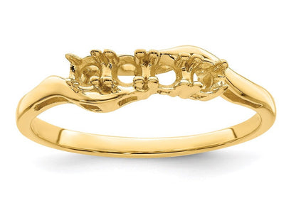 14k Yellow Gold Rings Style XMR86 - Classique Jewelry Inc.