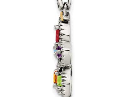 14k/Silver Two-Tone Pendants Style QMPD28 - Classique Jewelry Inc.