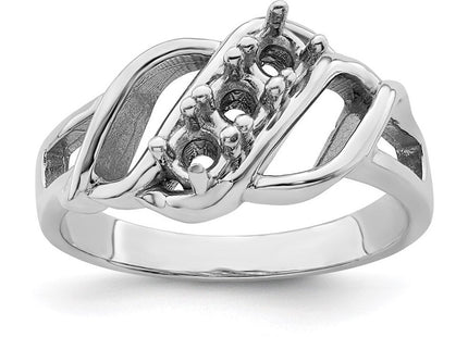14k White Gold Rings Style XMR5 - Classique Jewelry Inc.