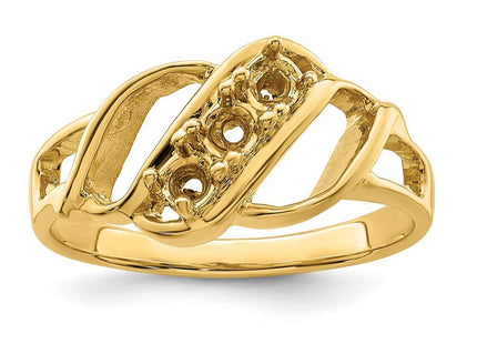 14k Yellow Gold Rings Style XMR5 - Classique Jewelry Inc.