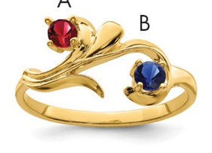 14k Yellow Gold Rings Style XMR4 - Classique Jewelry Inc.