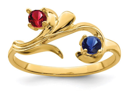 14k Yellow Gold Rings Style XMR4 - Classique Jewelry Inc.