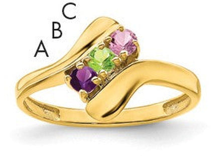 14k Yellow Gold Rings Style XMR13 - Classique Jewelry Inc.