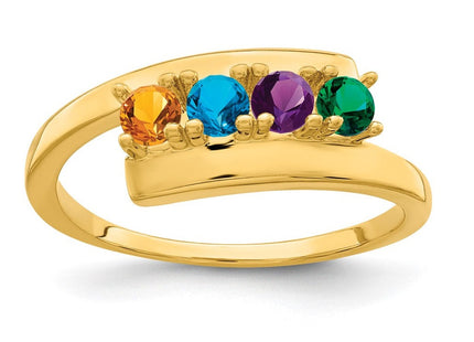 14k Yellow Gold Rings Style XMR16 - Classique Jewelry Inc.